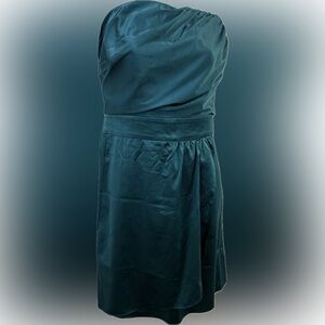 The Limited Strapless Dress in Deep Teal | Sz 10